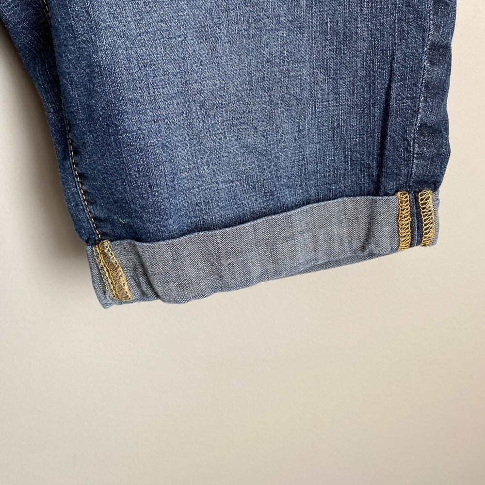 Banana Republic Cuffed Denim Bermuda Shorts Blue Festival Tag: 30 Actual: 32 - Picture 4 of 12